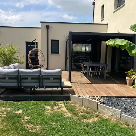別荘 Maison Individuelle Pour 8 Personnes Étival-lès-Le Mans